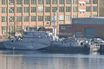 M 1064 GRÖMITZ am 08.02.2023 beim Marine Arsenal Kiel
