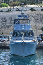 Das bei Austal Shipyards gebaute Hafenpatrouillenboot P21 der Maltesischen Marine.