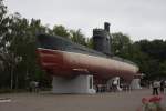 Sowjetisches U Boot M 305 aufgestellt als Denkmal 
an den groen Vaterlndischen Sieg ber Hitler Deutschland
im Heldenpark in Odessa.
Aufnahme am 5.9.2009