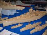 Bereits im Mrz 2005 waren zahlreiche Schiffe aus Streichhlzern auf der Modellbau-Messe in Sinsheim ausgestellt.