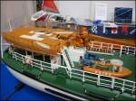 Auf der Modellbau-Messe in Sinsheim im Mrz 2006 war auch dieses Modell eines Schiffs der DGzRS zu sehen.