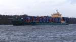 AS   CYPRIA      Containerschiff      Elbe - Finkenwerder / Rüschpark    6.12.2013