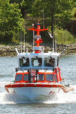 SAR-Boot der DGzRS ERICH KOSCHUBS am 03.06.2023 im Hafen von Lübeck-Travemünde