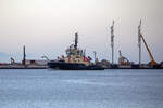 VB FRITZI (IMO 9863924) im Hafen von Mukran.