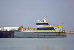HST HARRI (IMO 9878589) einlaufend in den Mukraner Hafen.
