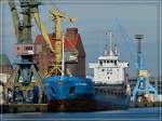 Bei einer Hafenrundfahrt in Stralsund am 20.09.2011, habe ich das Frachtschiff  ULTRAMAR  im Bild festgehalten.