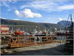 Hafenatmosphre in Troms.