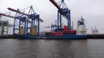 TINA    Containerschiff     Hamburg-Hafen    8.12.2013