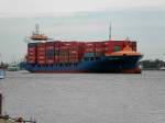 Das  Containerschiff  JORK RULER (IMO: 9328027) fährt gerade in die NOK- Schleuse  Brunsbüttel  ein. Technische Daten: Baujahr: 2006,  Länge x Breite: 141 m x 21 m, Leergewicht:  9500 t, Geschwindigkeit Max: 19.  Knoten,  Flagge: Zypern.  Beobachtet am 05.04.2011.