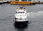 Fahrgastschiff BINZ im Stadthafen Sassnitz am 08.10.20