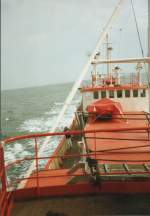Hochseekutter Eltra auf der Nordsee vor Borkum