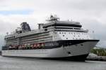 Die Celebrity Constellation machte auf ihrem Weg von Amsterdam nach Tallinn im Hafen von Warnemnde Pause.11.05.2014  