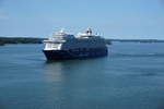 Am 18.08.2020 treffen wir die  Mein Schiff 1  nahe Turku/Finnland ,wo beide Schiffe (1+2) gebaut wurden. aufgenommen von Bord der  Mein Schiff 2 
