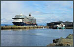 Die  Mein Schiff 4  ist am 24.05.2023 in Trondheim zu Besuch.