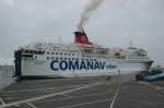berseefhrschiff Mistral Express Tanger von Comanav Ferrys im Hafen von Ste/Frankreich gesehen am 01.05.2010