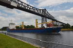 BBC LIMA Frachtschiff, IMO: 9513622 Baujahr: 2010 Container: 511 TEU Länge: 130.25 m Breite: 16.50 m Tiefgang: 6.40 m auf dem NOC Richtung Brunsbüttel.