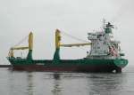 Der Stckgutfrachter  Cellus  mit IMO  9173317 des schwedischen Zellstoffkonzerns Sdra wurde am  3.4.2011 auf der Elbe bei Brunsbttel vor der Einfahrt zur Schleuse vom Nord-Ostsee-Kanal Richtung
