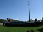 Die  KTE  steht als Denkmal im Ralswieker Hafen.Aufgenommen am 23.Mai 2013.