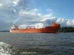 NAVION OSLO IMO 9209130 am 28.8.2010, einlaufend Hamburg, vor velgnne / Tanker / Flagge: Bahamas / Bauj.