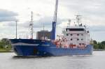 Der Tanker Stella Orion IMO-Nummer:9265251 Flagge:Niederlande Lnge:105.0m Breite:16.0m Baujahr:2004 Bauwerft:Rousse Shipyard,Russe Bulgarien am 03.06.12 auf dem Nord-Ostsee-Kanal richtung Kiel