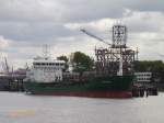 THUN GOLIATH (IMO 9297204) am 8.9.2015, Hamburg, Elbe, Köhlbrandhafen /
Ex-Namen: MARELD  (2004-2007), BRO GOLITH (2007-2012) /
Chemikalien- und Produktentanker / BRZ 4.745 / Lüa 119,0 m, B 16,9 m, Tg 6,77 m / 1 Diesel, MAN BL 32/40, 3840 kW (5.222 PS), 12 kn  / gebaut 2004 bei Selah Shipyard, Istanbul  / Flagge: Neiderlande, Heimathafen: Delfzijl /
