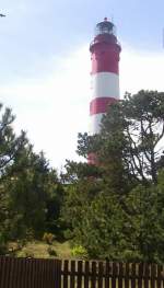 AMRUM - Leuchtturm,  Nordsee Sommer 2004, umsort.