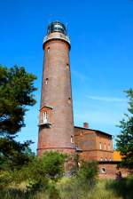 Nach jahrelangen Instandsetzungsarbeiten wurde der Leuchtturm Darer Ort  am 1. Mrz 1995 fr Besucher freigegeben (lt. Infotafel). - 28.07.2010
