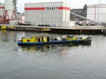 Bunkerboot Spree (05608470 , 30,70 x 5,24m) am 31.03.2016 im Berliner Westhafenkanal.