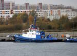 Der 31m lange Schlepper FAIRPLAY-20 am 08.11.23 in Rostock.