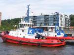 Schlepper  Rotterdam  im Hamburger Hafen im Sommer 2008.