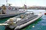 V 630 der Guardia di Finanza im Hafen von Portoferraio auf der Insel Elba. Aufnahme aus dem August 2008