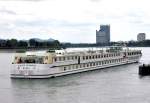 Kreuzfahrtschiffe Flu�kreuzfahrtschiff 'Swiss Diamond' aus Basel legt in Bonn an - 14.06.2009