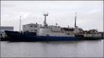 Forschungsschiffe Die 1976 gebaute PROFESSOR KURENTSOV (IMO 7406136) ist ein russisches Forschungsschiff mit Heimathafen Murmansk. Sie ist 68 m lang, 12 m breit und hat eine GT von 1388. Hier liegt sie am 08.03.2009 im Fischereihafen von Bremerhaven.