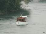Dampfschiff ISEL OF JURA unterwegs bei Str�mendem Regen auf der ...