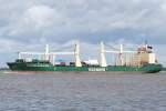 Der Mehrzweckfrachter Rickmers Singapore ...  Bj�rn-Marco Halmschlag 11.09.2009