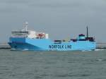 Die Maersk Flanders l�uft ...  Martin Kramer 03.10.2009