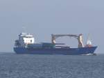 St�ckgut- und Mehrzweckfrachter Geise(IMO-9195470;L=106;B=15mtr) ist mit Windkraftanlagenteilen auf der Elbe unterwegs;090826