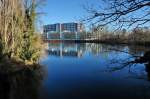 Der Borsig Hafen in Berlin-Reinickendorf, OT Tegel. Der Hafen soll ...