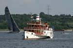 Kiel Raddampfer Freya am 02.09.2006 in Kiel