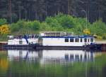 Wasser- und Schifffahrtsverwaltung Schubboot Werben mit MT Alsleben am Bauhof Niegripp am 16.05.08.