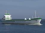 St�ckgut- und Mehrzweckfrachter Cfl-Prudence(IMO-9398046;L=117;B=14) ist Elbaufw�rts bei Cuxhaven unterwegs;090827 