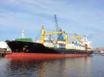 Hamburg (8.10.09) SEWAK, ex IRAN FARS, im hamburger S�dwesthafen. Bj 2004 in Wismar, 25.391 BRT.