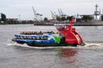 Hamburg Die Hafenf�hre 'Elbmeile' am 5.10.09