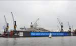 Schwimmdock 10 von Blohm+Voss ...  Martin Groothuis 11.10.2009