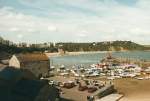 Tenby Tenby anno 1993 - ein sehr h�bsches St�dtchen i Wales.Walisisch hei�t es �brigens 'Dinbych-y-Pysgod' (Stadt mit kleinen Fischen).