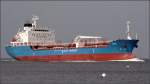 Die 2008 gebaute VASI (IMO 9435806) am 02.09.2009 einlaufend Elbe ...
