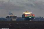 Die OOCL Los Angeles ...  Matthias Boerschke 15.10.2009