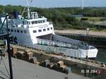 Scandlines MF Holger Danske am 9.8.2004 in R�dby Havn