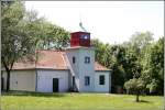 Ostsee 1953 wurde Gollwitz-Nord errichtet. Bis 1996 war es ein Richtfeuer, seitdem ist es ein Leitfeuer. Aufnahmedatum: 28.05.2005