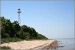 Ostsee Das 21 m hohe Leitfeuer Gollwitz-West liegt in der N�he des Leitfeuers Gollwitz-Nord. Aufnahmedatum: 28.05.2005